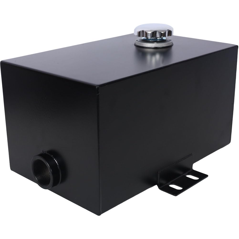 5-Gallon Hydraulic Reservoir Tank, 14-Gauge Steel, Black Powder-Coated O103669