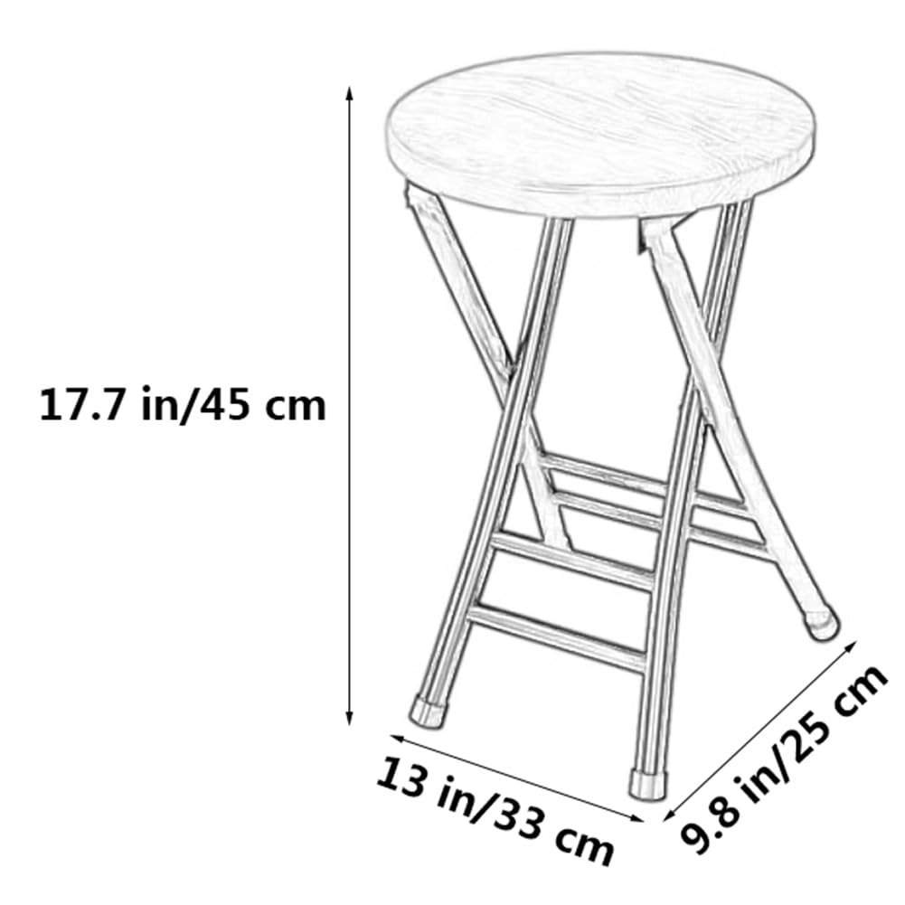18 Inch Portable Folding Stool J72371