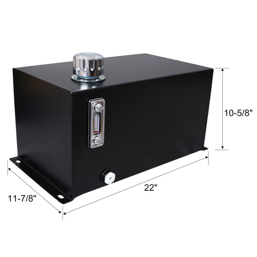 10 Gallon Heavy Duty Steel Hydraulic Reservoir Tank D10257