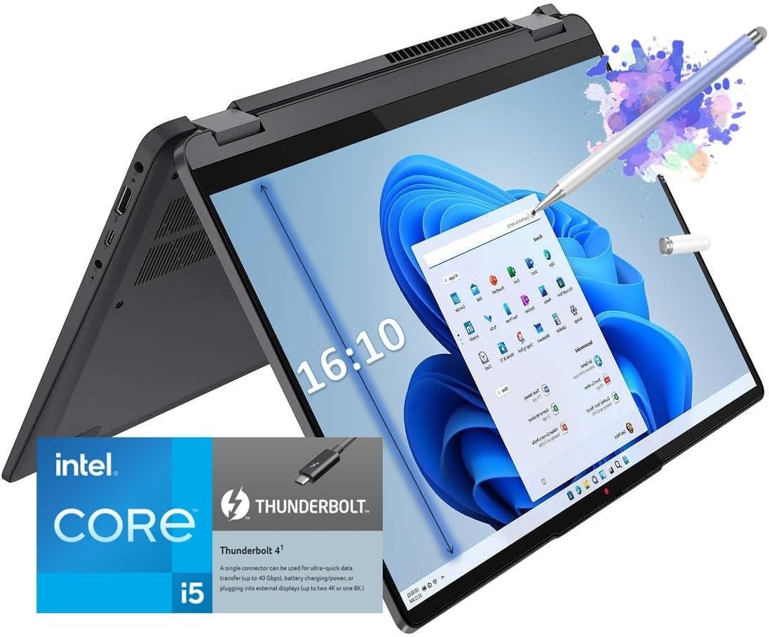 14" FHD IPS Touchscreen 2-in-1 Laptop, Intel Core i5, 8GB RAM 512GB SSD B376192
