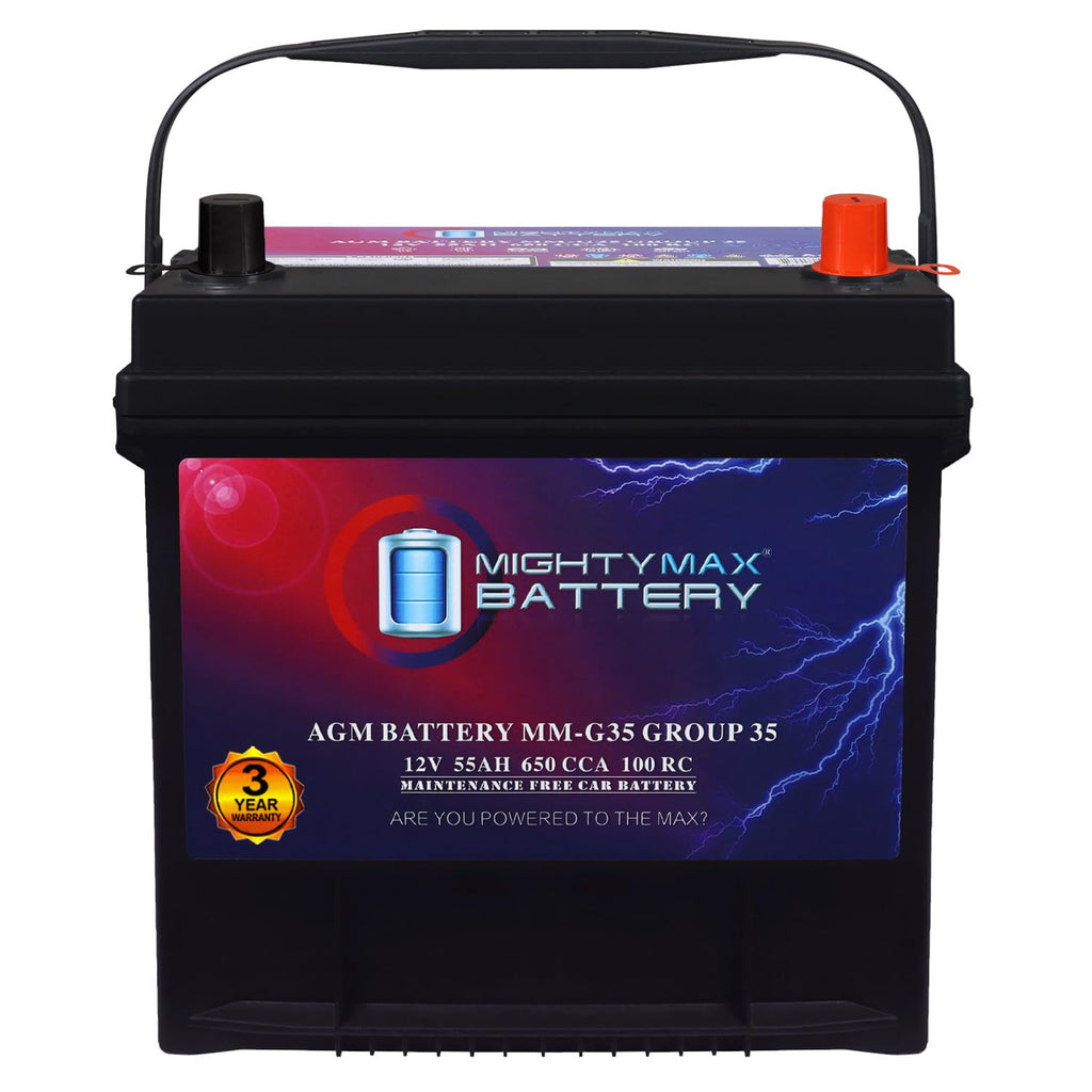 12V 55Ah AGM 650 CCA Replacement Battery Z95867