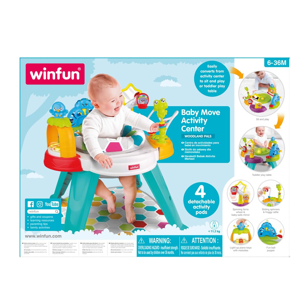 3-in-1 Activity Center with Adjustable Height F28629
