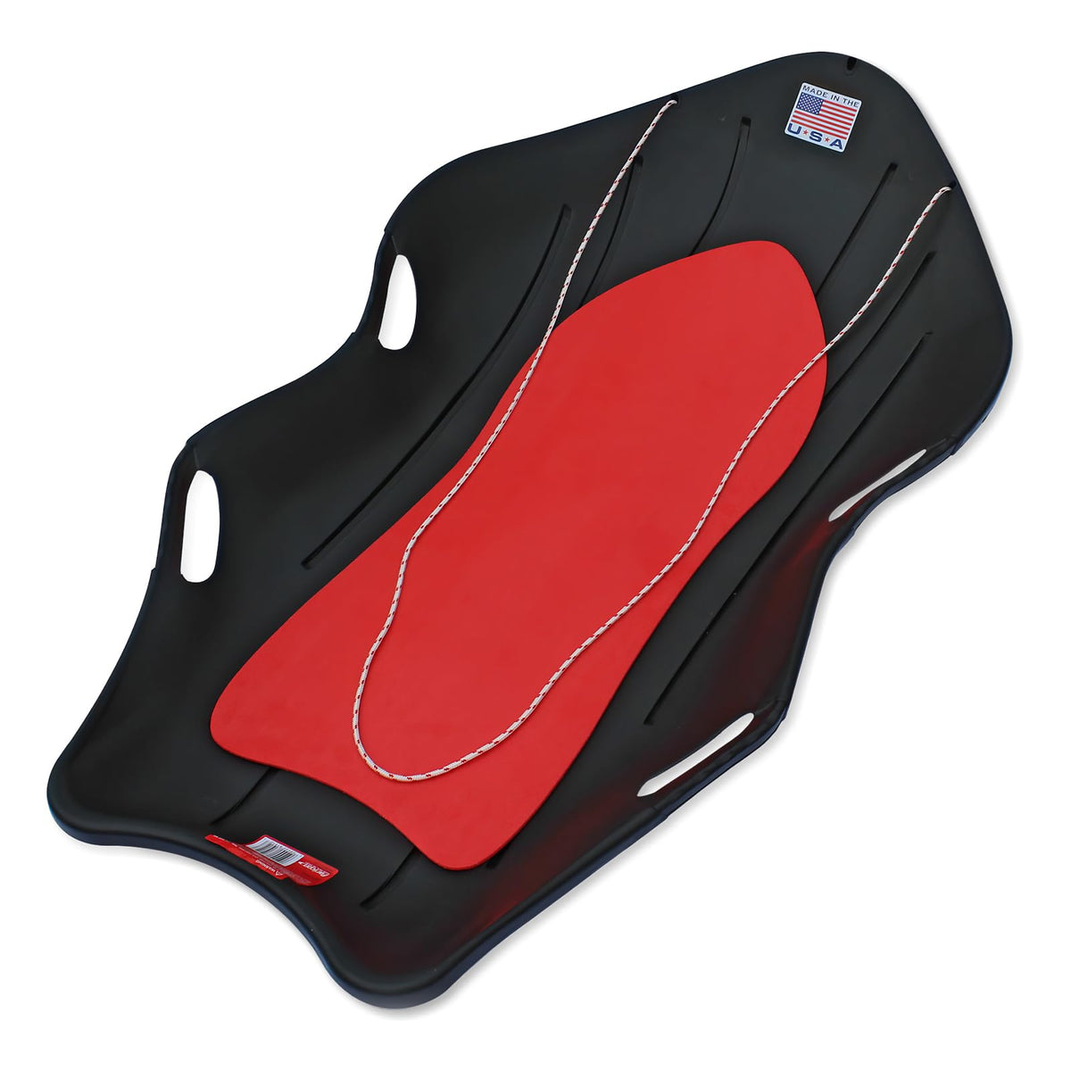 48" 2-Person Plastic Sled with Cushioned Pad U983386