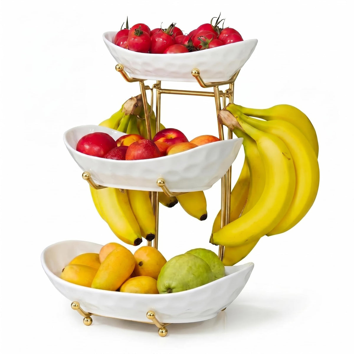 3 Tier Ceramic Fruit Bowl Stand Q360330