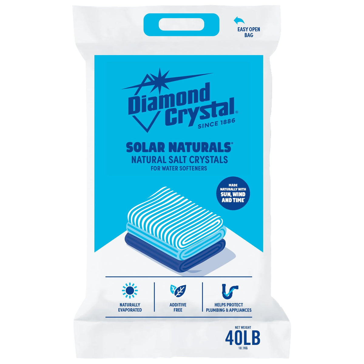 2 Pack Water Softener Salt, 40 lbs U9877