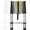 Aluminum Telescopic Extension Ladder 330 lbs Capacity 14.5FT V90635