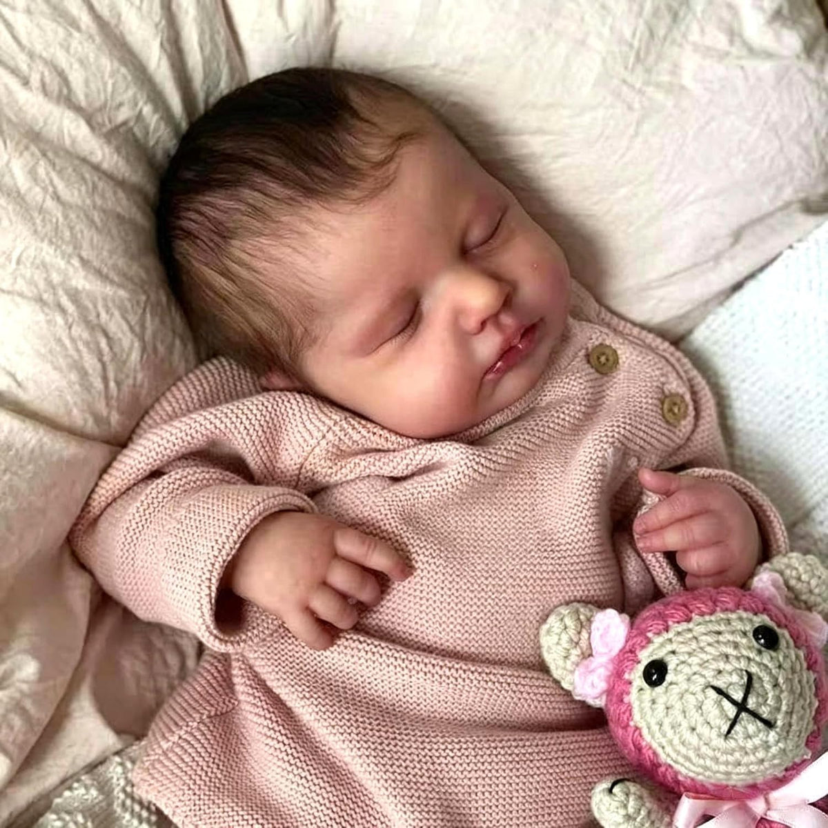 20 in Silicone Full Body Reborn Baby Doll Girl with Accessories D722084