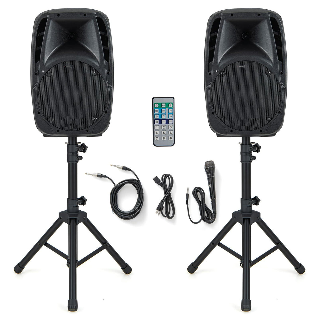1600W 2-Way Powered PA Speaker System G177