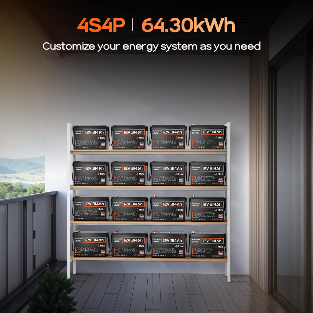 12V 300Ah LiFePO4 Lithium Battery with Bluetooth Q420719