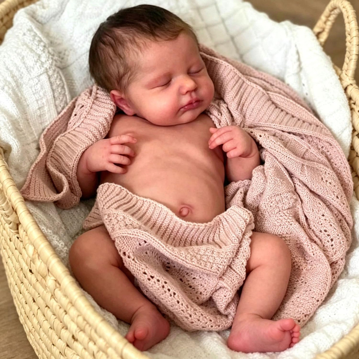 20 in Silicone Full Body Reborn Baby Doll Girl with Accessories D722084