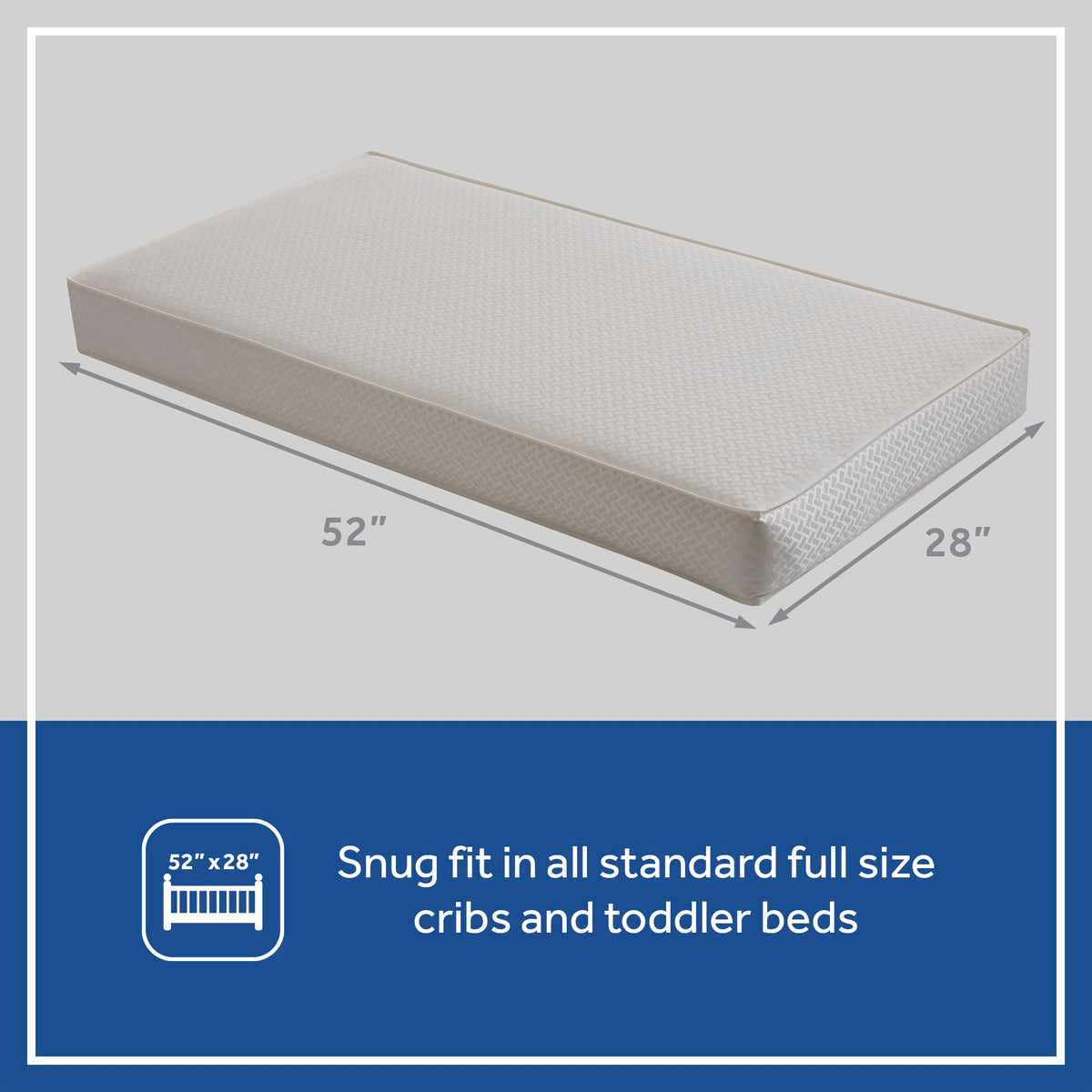 2 Stage Breathable Crib Mattress N9138