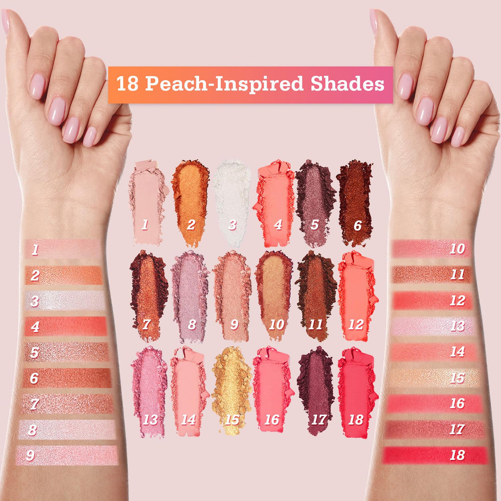 18-Shade Eyeshadow Palette V635