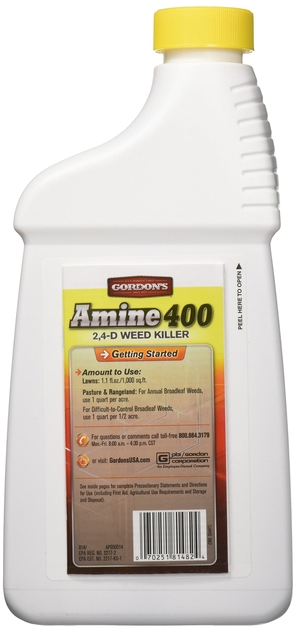 2,4-D Weed Killer, 1 Quart U54357