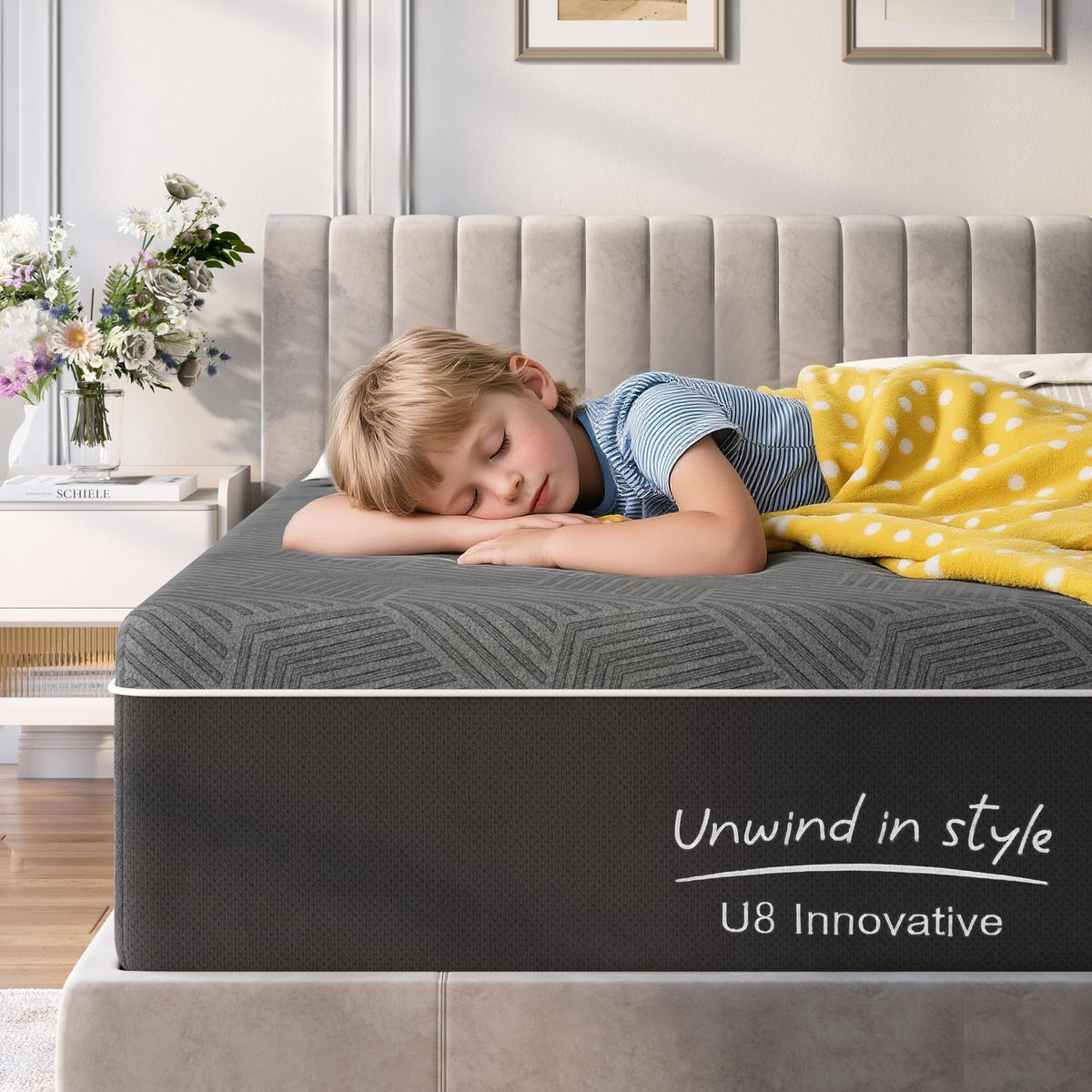 10 Inch Twin Size Gel Memory Foam Mattress U976158