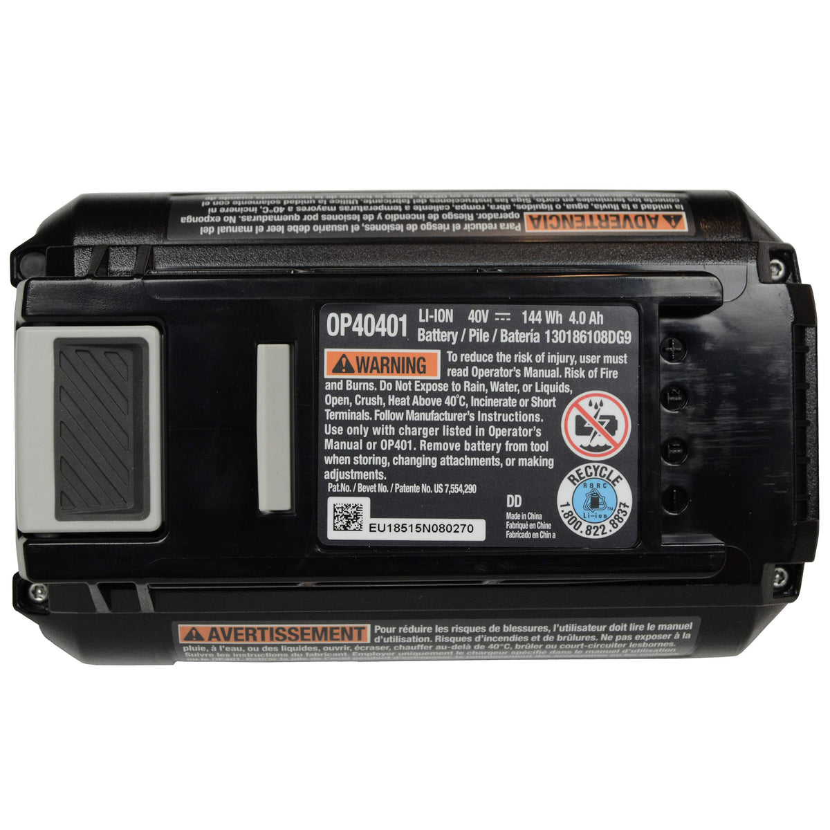 40 Volt Battery Charger and 4.0 Ah Lithium-ion Battery U451