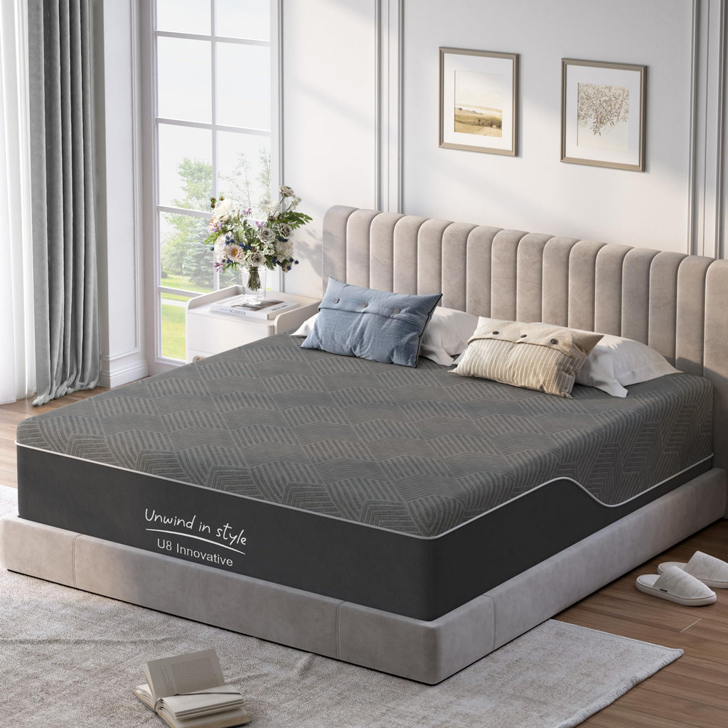 10 Inch Twin Size Gel Memory Foam Mattress U976158