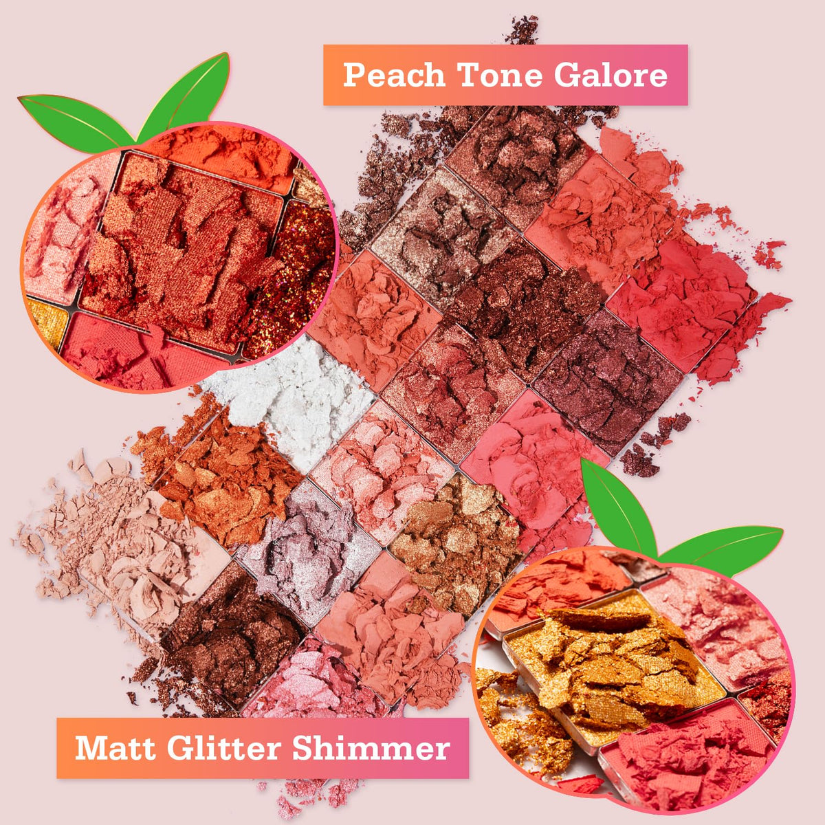 18-Shade Eyeshadow Palette V635