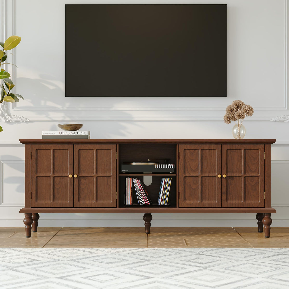 67" Mid Century Modern TV Stand H415516