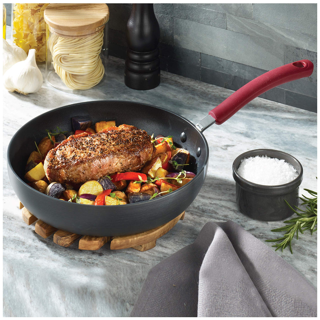 12 Piece Hard Anodized Nonstick Cookware Set U134